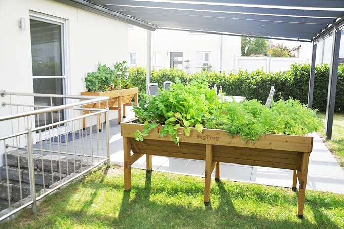 VegTrug® Raised Bed Classic Medium 1.8m, Natural