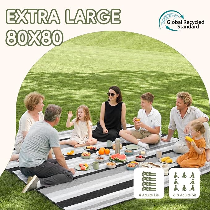 Genovega Waterproof Beach Blanket Picnic Outdoor Mat Rug Parents Papa Stepdad Pappy Poppy Pawpaw Grandpa Who Want Nothing Everything Bride in Law Daughter Son Father Happy Birthday Ideal