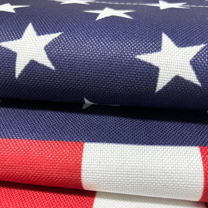 TOPFLAGS American Flag Garden Flags 28x40 House Flag Double Side for Outside USA Flags for Outdoor Garden