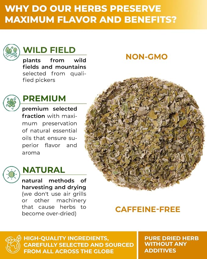 4 oz. Coltsfoot Herb Leaf Tea (Tussilago Farfara) - 113g Coltsfoot Leaf Herb Tea Uñ De Caballo
