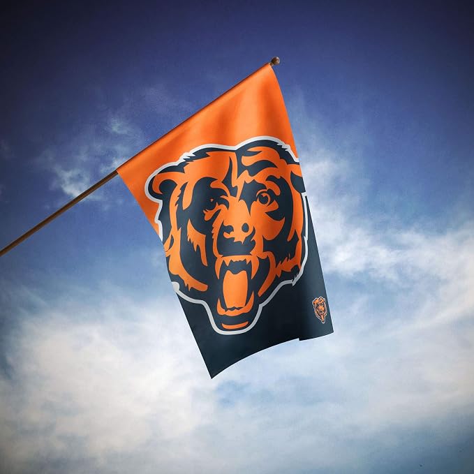 NFL Double Sided Team Logo Vertical Flag (40" x 28")