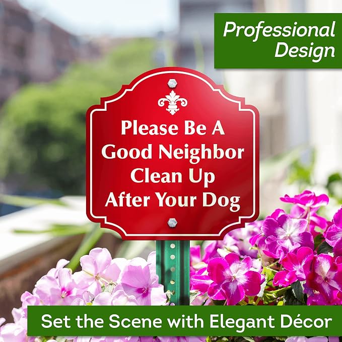 Custom Sign, Customized for Outdoor/Indoor Use, Personalized Designer Style Sign, 10x10 Inch, 24 Colors, Rust-Free Thick AlumaBond - Made by: My Sign Center, USA (Florolex II - Contour)