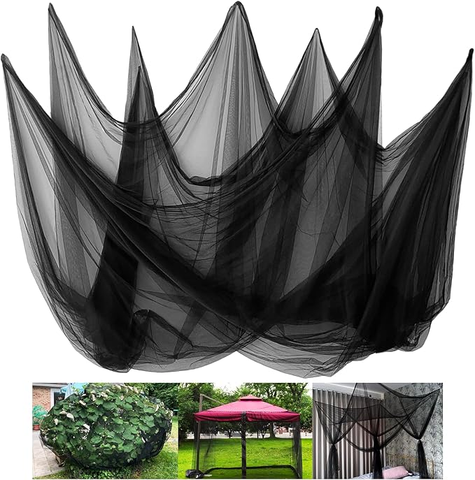 Mosquito Netting,10 × 50 Ft Mosquito Mesh Screen for Patio,Fly Insect Bird Net Barrier Garden Mesh Netting for Protect Vegetables Fruits from Birds Bugs