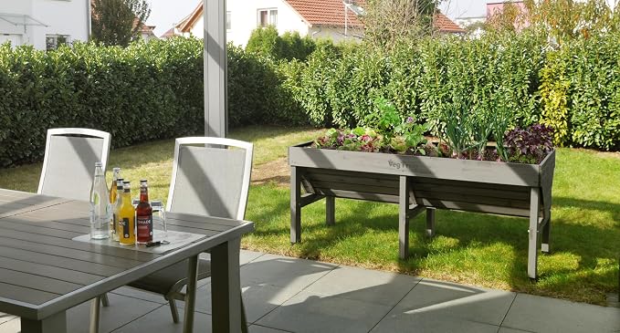 VegTrug® Raised Bed Classic Medium 1.8m, Gray Wash