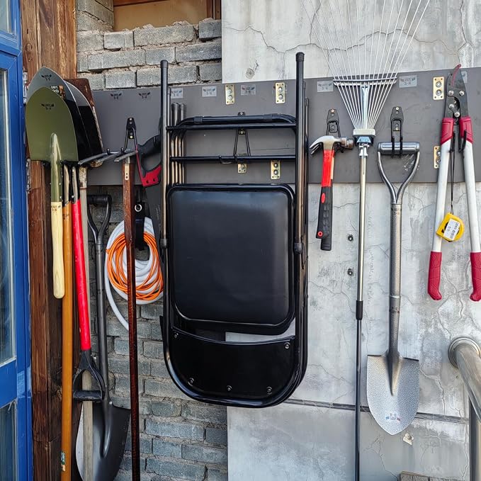 3-H Heavy Duty Garage Hooks, 31 Pack Wall Storage Organizer,Black