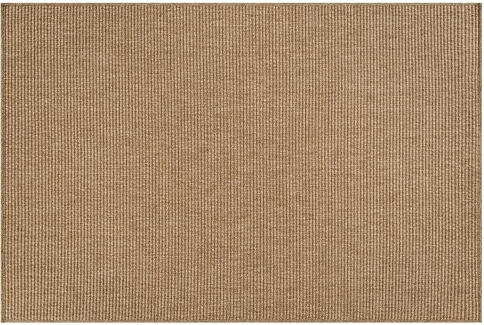 CAMILSON Easy Jute Rug 2x3, Indoor Outdoor Natural Color Farmhouse Area Rugs for Living Room and Kitchen Rug, Solid Boho Woven Design, Easy-Cleaning, Washable Outside Carpet Alfombras (2 x 3)