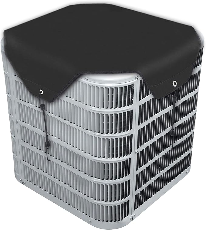 Winter Air Conditioner Covers for Outside Units, Waterproof Central Cover Sturdy Covers Ac Defender, Heavy Duty Top Ac Cover for Outdoor