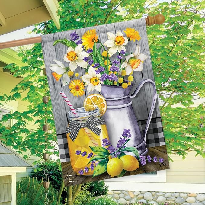 Briarwood Lane Lemonade Summer House Flag