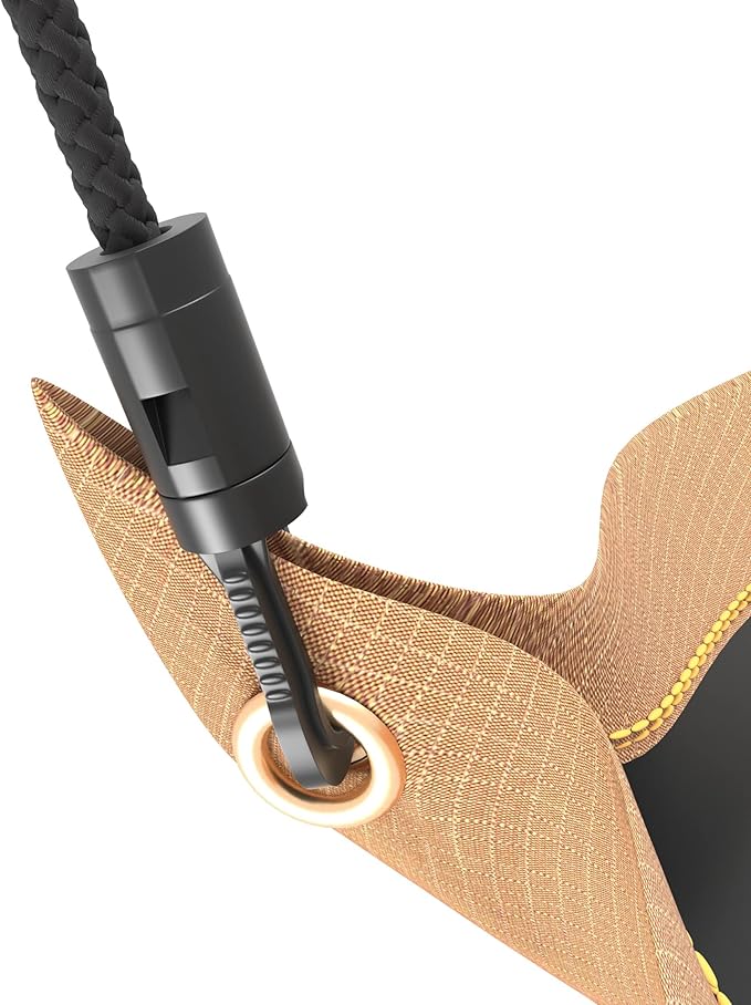 Heavy Duty Roof Leak Diverter Tarp Kit - 7x7 Ft Waterproof Ceiling Rain Catcher with Drainage System for Emergency Repairs & Rainwater Collection (Khaki)