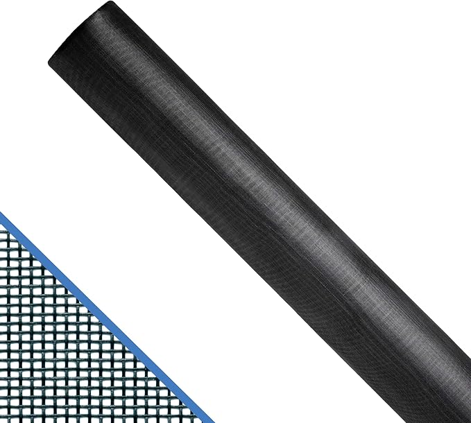 Saint-Gobain ADFORS Pool & Patio Premium P4 Screen, 48 inches x 100 feet - Charcoal
