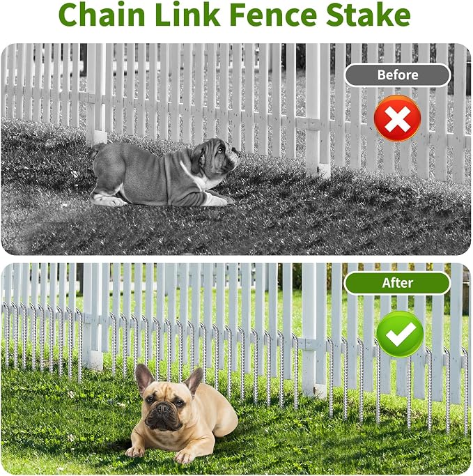 Besitu 12 Inch Ground Stakes Heavy Duty J Hook 60-Pack Metal Spikes Galvanized Ground Hooks Anchors Rebar Ground Stakes for Fence Tent Gazbo Bounce House and Outdoor Decorations Inflatables