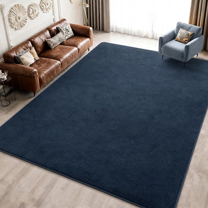 Keeko 6x9 Area Rugs for Living Room,Soft Washable Memory Foam Bedroom Rug | Indoor Throw Rug Low Pile Minimalist Non Slip Carpet for Kids Nursery Classroom Dorm Room Home Decor