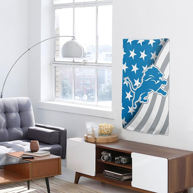 NFL Double Sided Team Logo Vertical Flag (40" x 28")