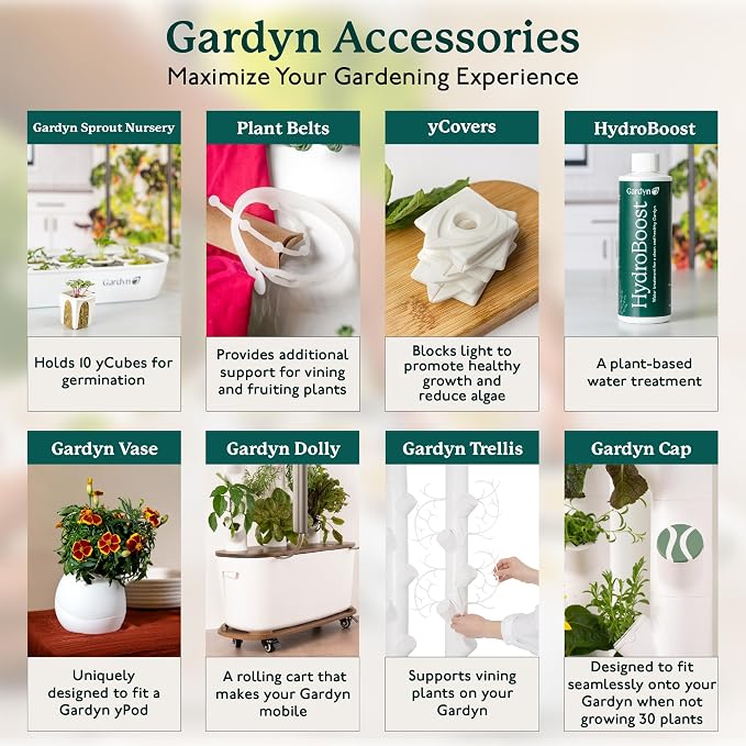 Gardyn Indoor Garden Nursery - Seed Starter Germination Kit | Hydroponic growing system tray, works with Gardyn Home tower gardens, vertical garden planters & microgreens kits