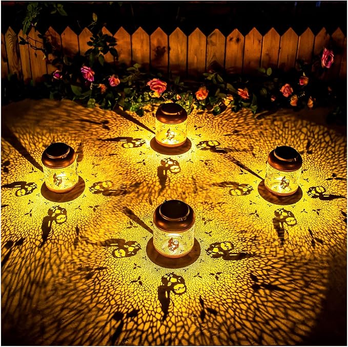 Sloth Solar Lanterns Outdoor Waterproof Hanging Solar Lights Sloth Gifts for Women Men Mom Metal Decorative LED Outdoor Lanterns for Patio, Lawn, Landscape, Garden Decor, Yard Decorations