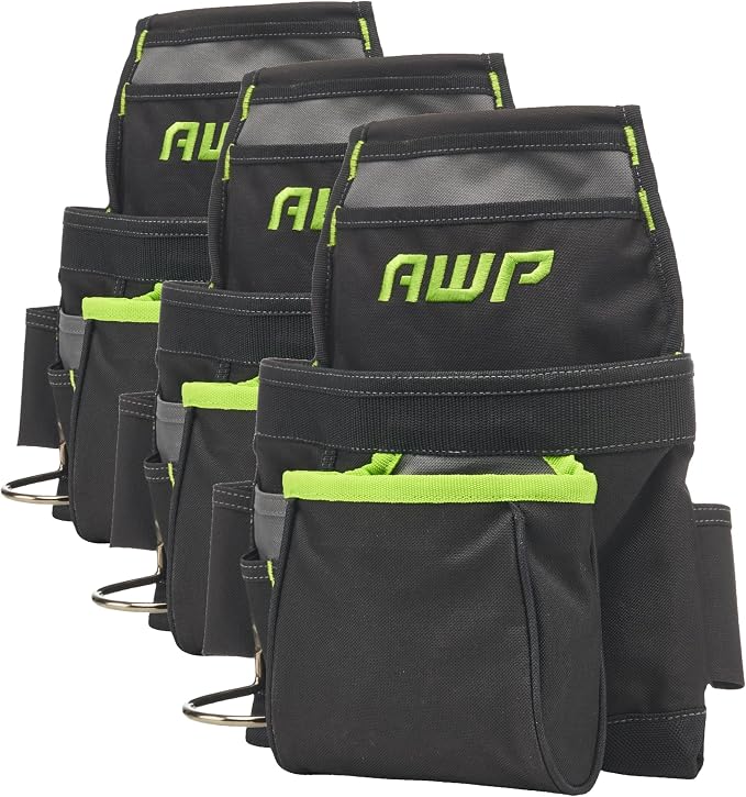 AWP Tool Pouch, Electrician Tool Pouch, Premium, Professional Multi-Pocket Organizer