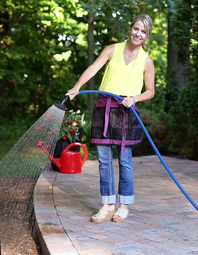 Dramm One Touch Fan Nozzle Handlheld Sprayer with Thumb Control Water Flow, Perfect for Water Restricted Areas when Watering Plants, Pots, Baskets, Vegetables, Berry