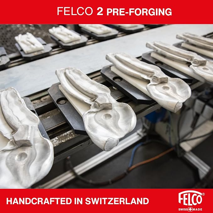 Felco F2 Pruning Shears – 9.25" Swiss-Made Garden Clippers for Professional Pruning | Hand Pruners for Gardening | Garden Tool Cutter with Precision Bypass Blade, Aluminum Body, Replaceable Parts