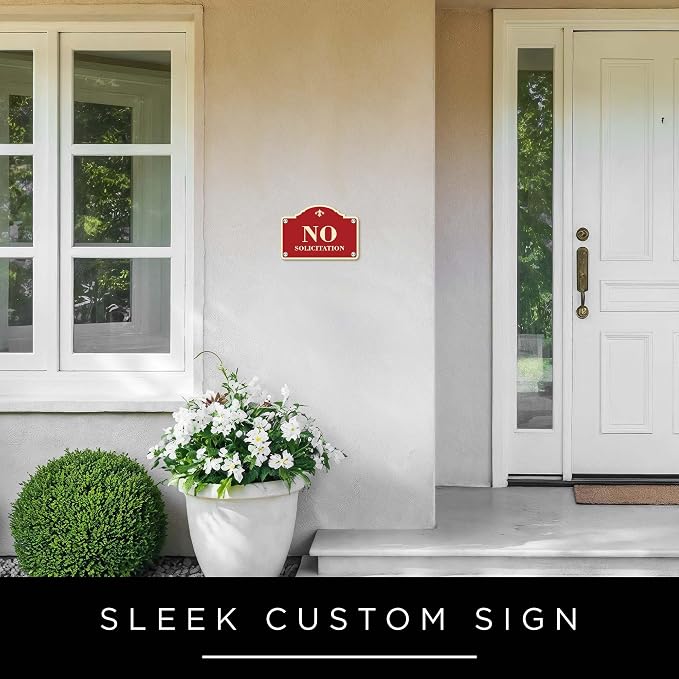 Custom Sign, Customized for Outdoor/Indoor Use, Personalized Designer Style Sign, 24 Colors, Rust-Free Thick ACM - Horizontal Round Corner 7x10 Inch, 24 Colors, Rust-Free Thick ACM by My Sign Center, USA - Vertical