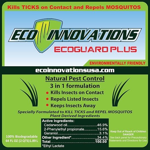Mosquito Fogger Yard Spray, Natural Tick Control, 16oz