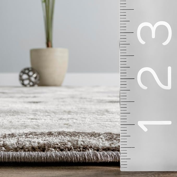 nuLOOM Hunter Tribal 2x3 Accent Rug for Living Room Bedroom Dining Room Entryway Kitchen, Beige/Ivory