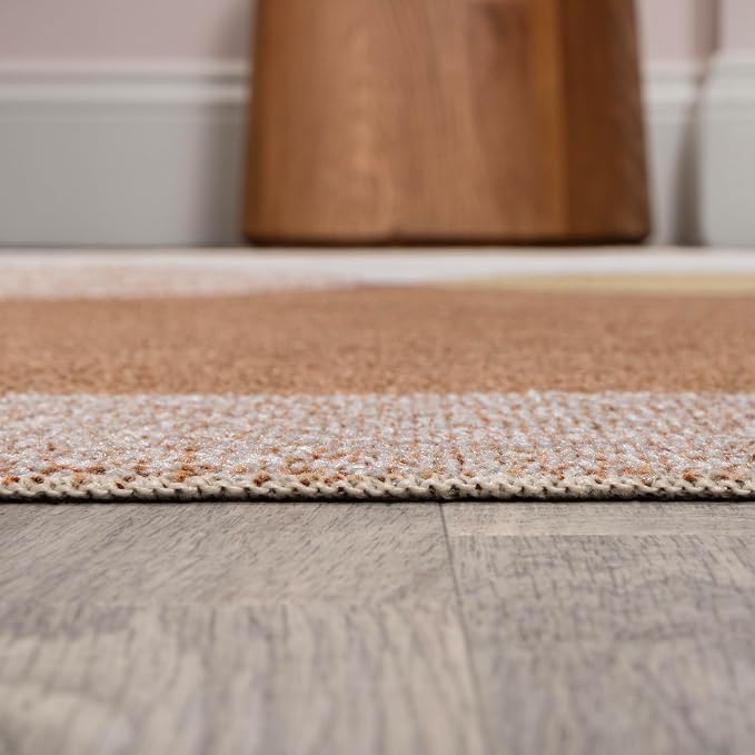 JONATHAN Y Machine Washable Cream/Multi Runner Rug 2X8 ft, Slinger Modern Contemporary Collage for Living Room, Bedroom, Kitchen, Office, Easy-Cleaning, Pet-Friendly, Non-Shedding WSH306A-28