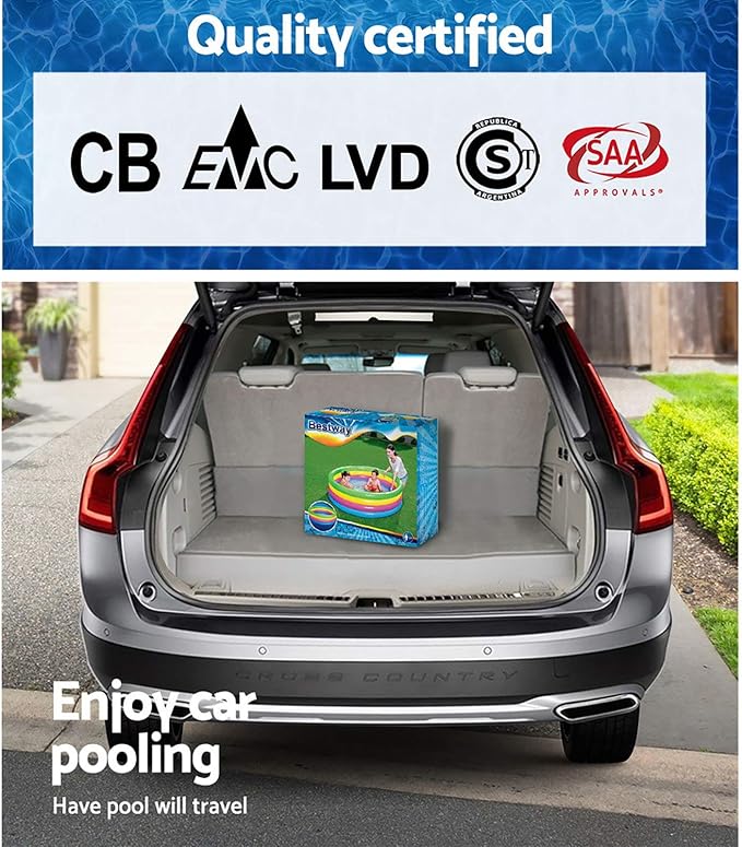 Bestway 51117 Pool, Multi-Colour, 62 X 18 INCH