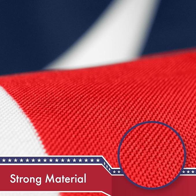 G128 Bennington 76 Flag | 3x5 Ft | LiteWeave Pro Series Printed 150D Polyester | Historical Flag, Indoor/Outdoor, Vibrant Colors, Brass Grommets, Thicker and More Durable Than 100D 75D Polyester