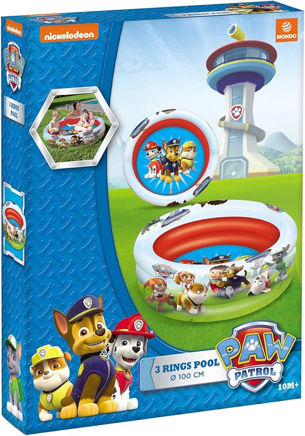 Paw Patrol Blue Childrens Inflatable Swimming/Paddling Pool Summer Garden Toy