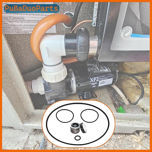 PS-200 5/8" Shaft Seal & O-Ring Rebuild Kit for AquaFlo/Flo-Master XP2 XP2E Series Pool Pumps