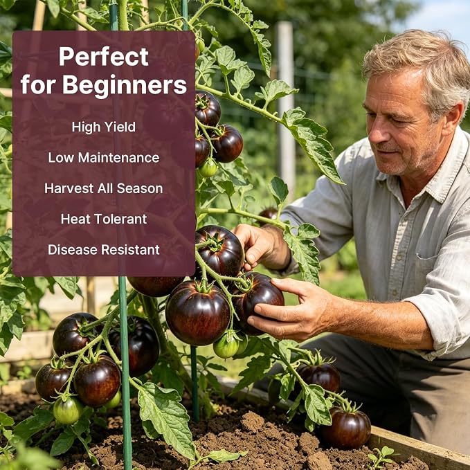 Groundio 100+ Cherokee Purple Tomato Seeds