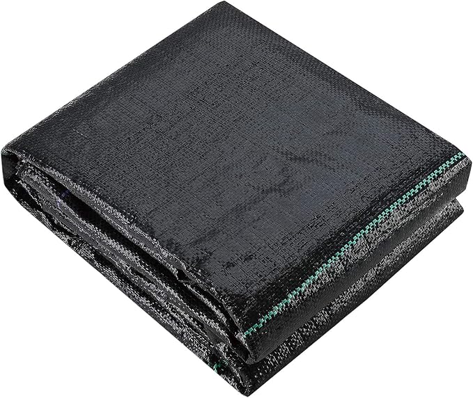 UWIOFF Landscape Fabric Weed Barrier Fabric, 4ft x 30ft Durable & Heavy-Duty Garden Landscaping Fabric, Premium UV Resistant Weed Block Gardening Mat, Weed Control Ground Cover for Outdoor Gardens
