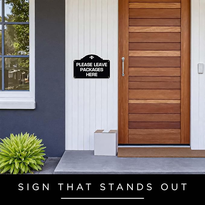 Custom Sign, Customized for Outdoor/Indoor Use, Personalized Designer Style Sign, 24 Colors, Rust-Free Thick ACM - Horizontal Round Corner 12x18 Inch, 24 Colors, Rust-Free Thick ACM by My Sign Center, USA