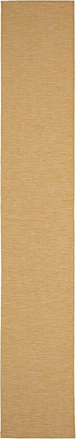 Nourison Home Positano Yellow 2'2" x 10' Area Rug - Easy Clean, Non Shedding, Bed Room, Living Room, Dining Room, Kitchen (10' Runner)