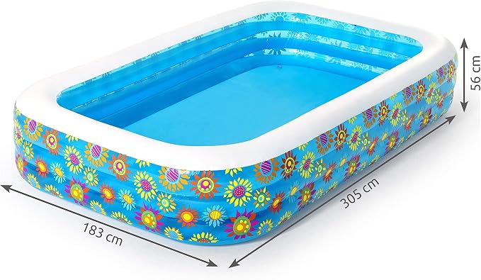 Bestway Fantasia Family Pool 305 x 183 x 56 cm