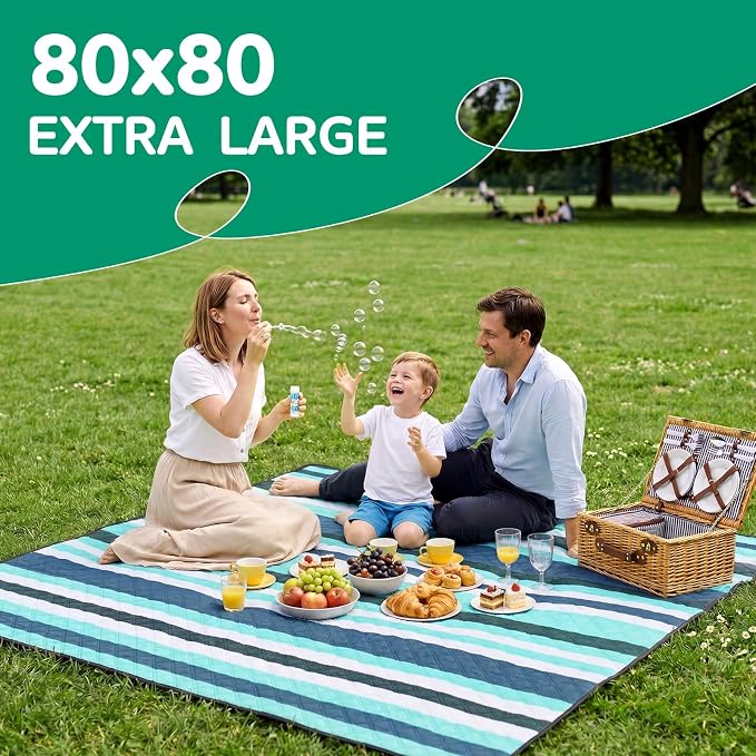 Waterproof Beach Blanket Picnic Mat Outdoor Rug Extra Large Sandproof Portable Xl Big Towel Umbrella Folding Pop Tent Shelter Shade Canopy Ball Fan Bag Manta Playa Cool Wedding Registry Must Have