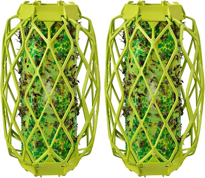 RESCUE! VisiLure® TrapStik for Wasps, Mud Daubers, Carpenter Bees – 2 Pack