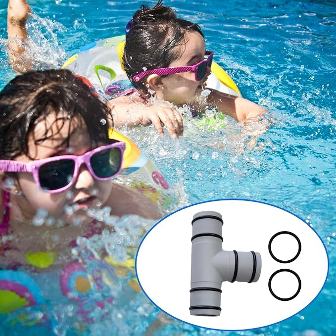 Pool Hose Adapter Connector,1.25” 3 Interfaces Pool Vacuum Hose Adapter for Above Ground Swimming Pool and Pool Filter Pump,Parts Accessories Replacement Form Für