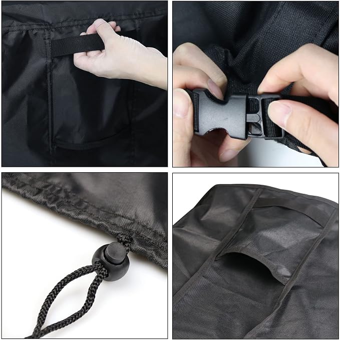 Rolling Tool Cart Cover 40 Inch, Waterproof Utility Cart Cover Service Cart Cover - 41 X 18 X 34 Inch