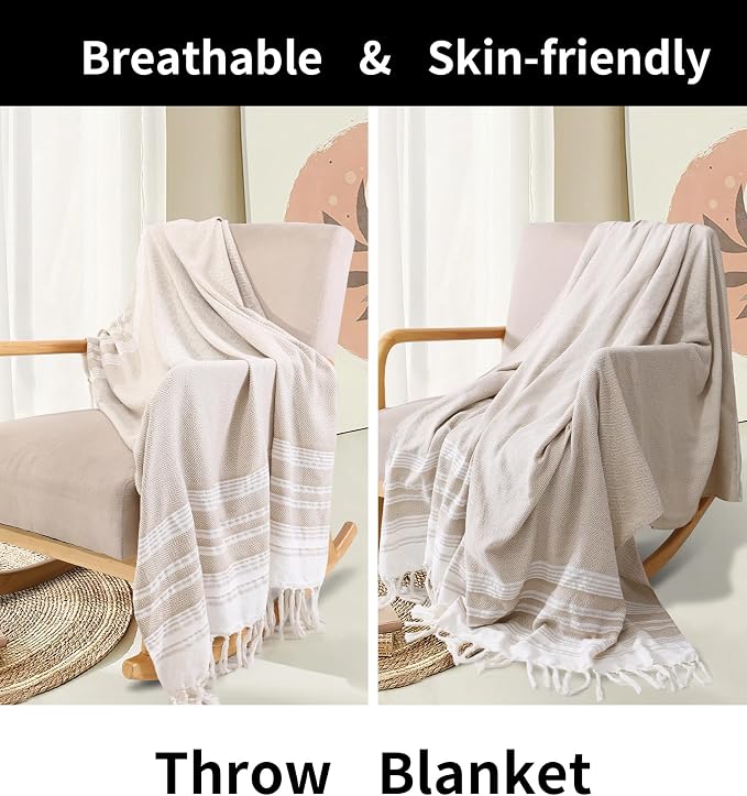 Extra Large Turkish Beach Towel Picnic Mat Throw Blanket Oversized Sand Free Quick Dry Resistant Lightweight Sandless Cloud Hawaii Honeymoon Travel Essentials Xl Big Jumbo Women Summer Vacation Gift