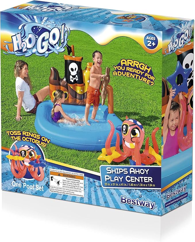 H2OGO! Ships Ahoy Play Center Splash Pool