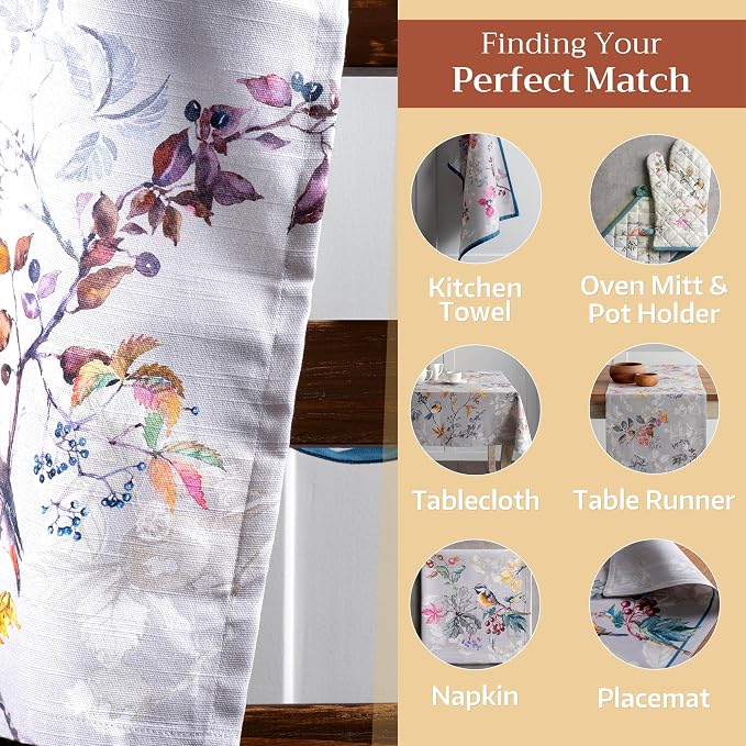 Maison d' Hermine Aprons for women with Pocket 100% Cotton (27.50"x31.50") | Adjustable Neck Strap & long ties Apron Men Chef Wedding Cooking Gardening Server Maid