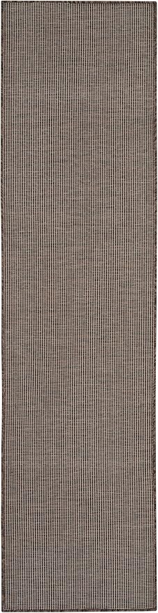 Nourison Home Positano Natural 2' x 6' Area Rug - Easy Clean, Non Shedding, Bed Room, Living Room, Dining Room, Kitchen (6' Runner)