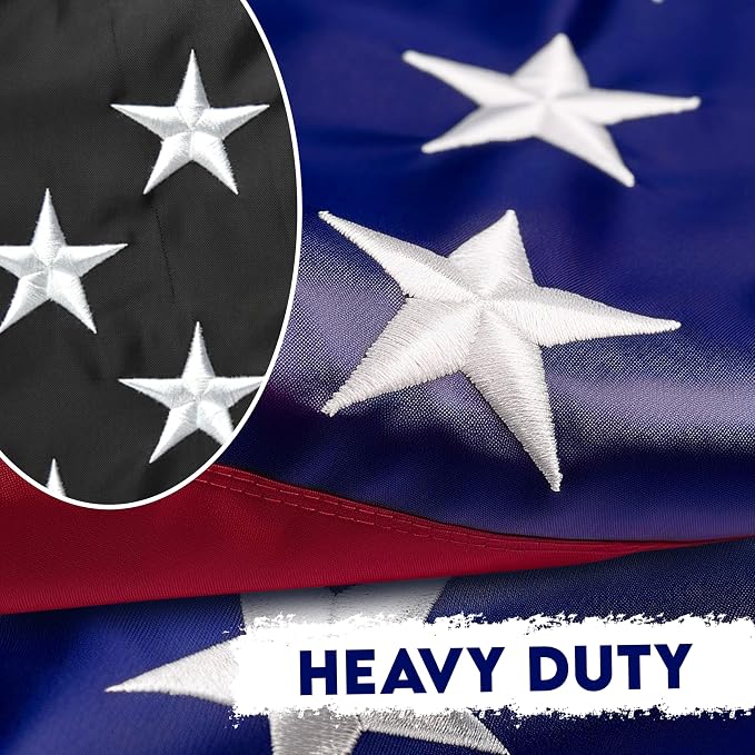 Shop72 American Flags for Outside, Set of Ohio State with 3x5 American Flag, For Outdoor and Indoor, Allegiance to USA, This Garden Banner Made Heavy Duty, Bandera De Estados Unidos