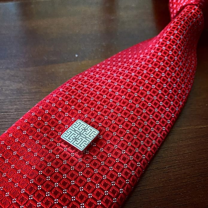 Tie Mags™ - The Silver Key- Magnetic Tie Clip