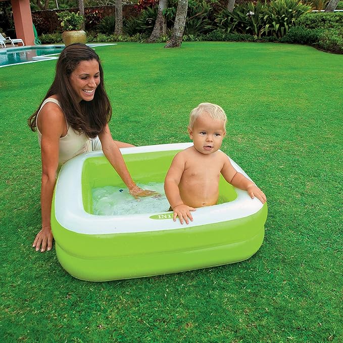 Intex 57100EP 57100NP Baby Pool Play Box 85 x 85 x 23 cm (Green)