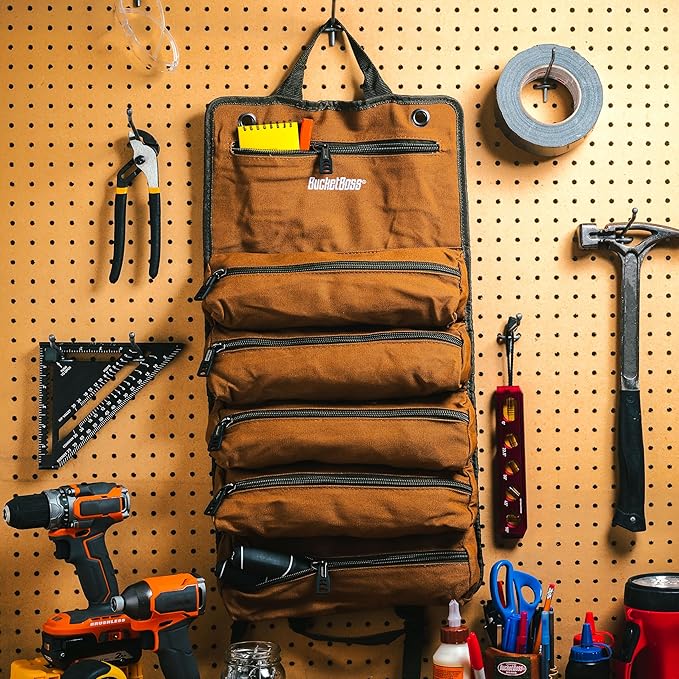 Bucket Boss - Super Roll, Tool Bags - Original Series (74004) , Brown