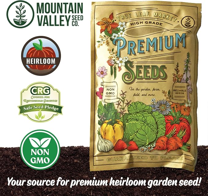 Mountain Valley Seed Co Wildflower Seeds - Meadow Wildflower Seed Mix 5 Lb | Annual & Perennial Wild flowers Seeds for Planting, Wildflower & Grass Garden Mixture,