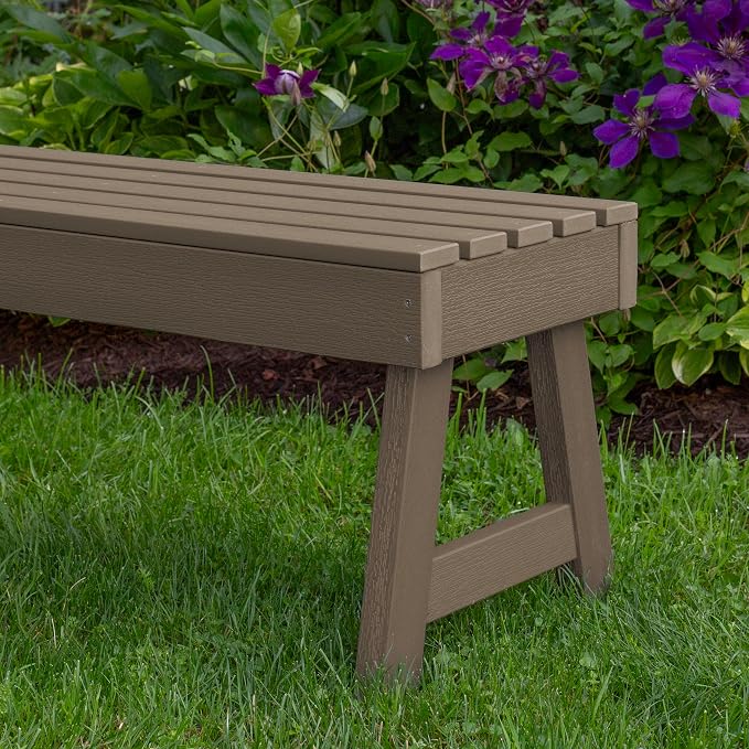 Highwood Weatherly Picnic Bench, 5ft, Woodland Brown