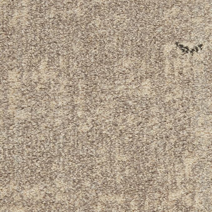 Nourison Home Celestial Ivory Grey 5'3" x 7'3" Area Rug - Easy Clean, Non Shedding, Bed Room, Living Room, Dining Room, Kitchen (5' x 7')